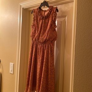 Girls floral dress, size 10, by kid pick